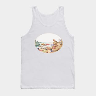 Sea Cucumbers, Sea Urchins, Starfish, Sea Nettle, Sea Hare and Other Marine Life (1575–1580) Tank Top